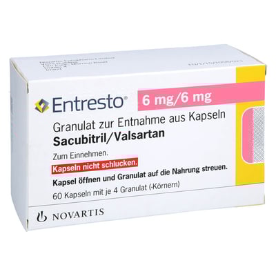Entresto 6 mg/6 mg Granulat zur Entnahme aus Kapseln