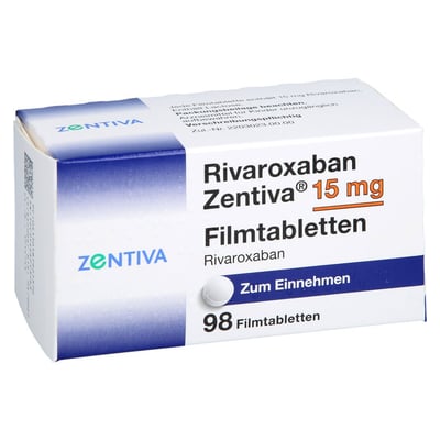 Rivaroxaban Zentiva 15 mg