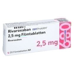 Rivaroxaban 089PHARM 2,5 mg