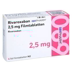 Rivaroxaban 089PHARM 2,5 mg