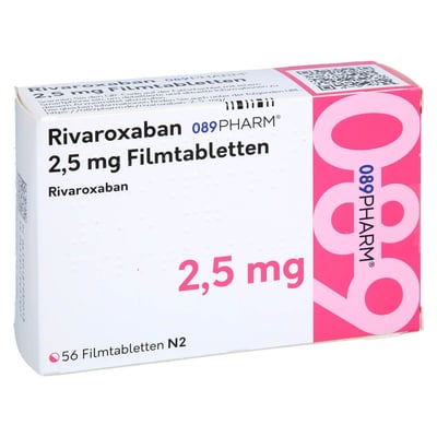 Rivaroxaban 089PHARM 2,5 mg