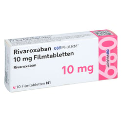 Rivaroxaban 089PHARM 10 mg