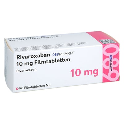 Rivaroxaban 089PHARM 10 mg