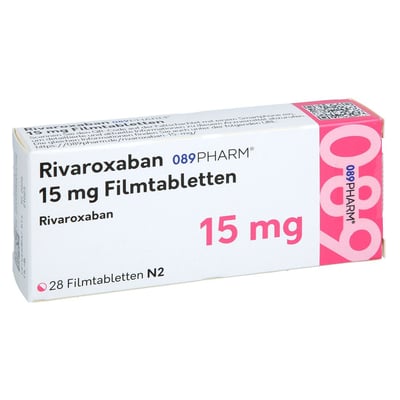Rivaroxaban 089PHARM 15 mg Produktbild 1
