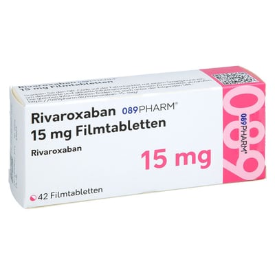Rivaroxaban 089PHARM 15 mg Produktbild 1
