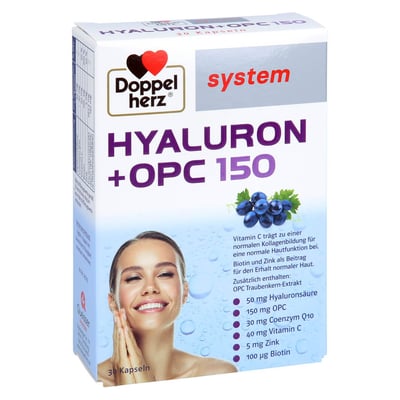 Doppelherz Hyaluron + OPC system