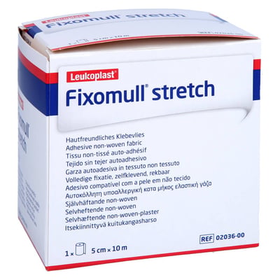 Fixomull stretch 5 cmx10 m Produktbild 1