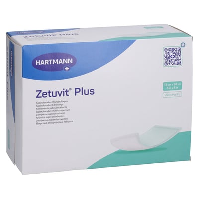 Zetuvit Plus extrastarke Saugkomp. st. 15x20cm P20