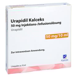 Urapidil Kalceks 50mg Injektions-/Infusionslösung