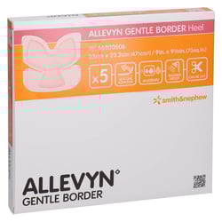 Allevyn Gentle Border Heel Schaumverband