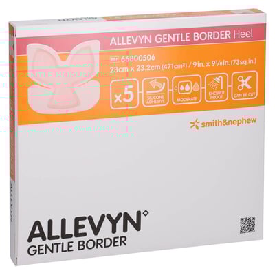 Allevyn Gentle Border Heel Schaumverband