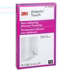 Adaptic Touch 5x7,6 cm nichthaft.Sil.Wundauflage Docpharm