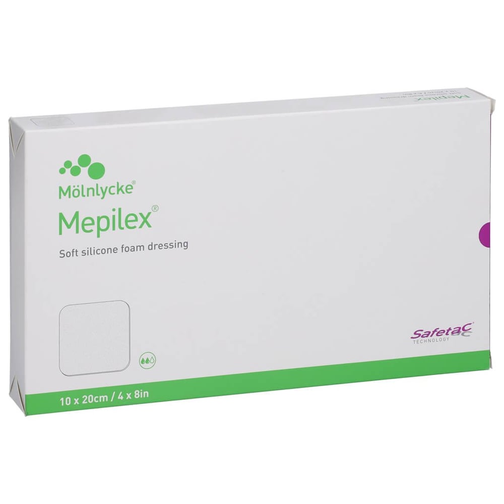 Mepilex 10x20 cm Schaumverband