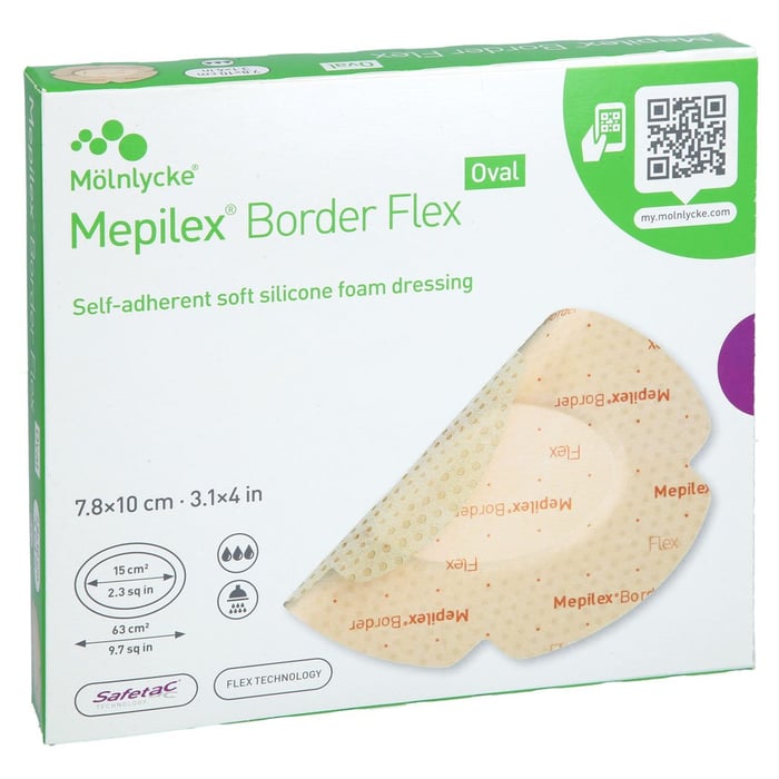 Mepilex Border Flex 7.8x10