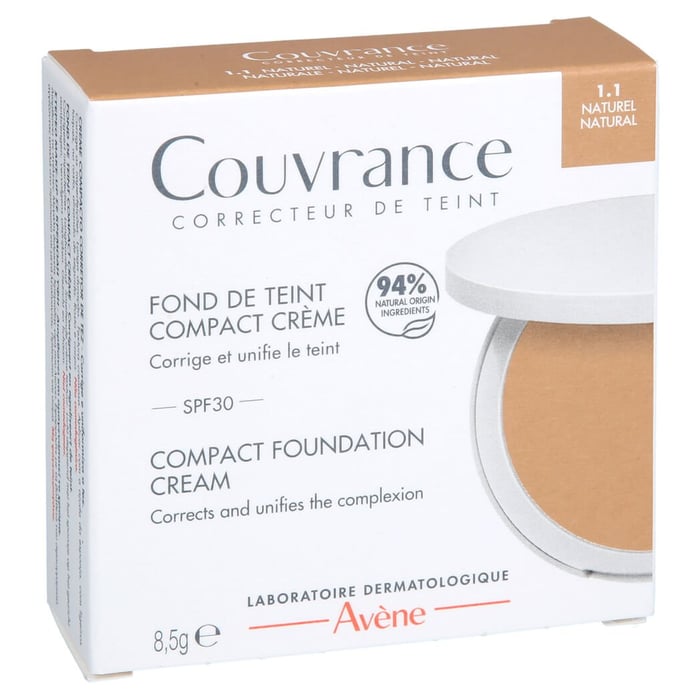 Avène Couvrance Kompakt Creme-Make-up naturel 1.1