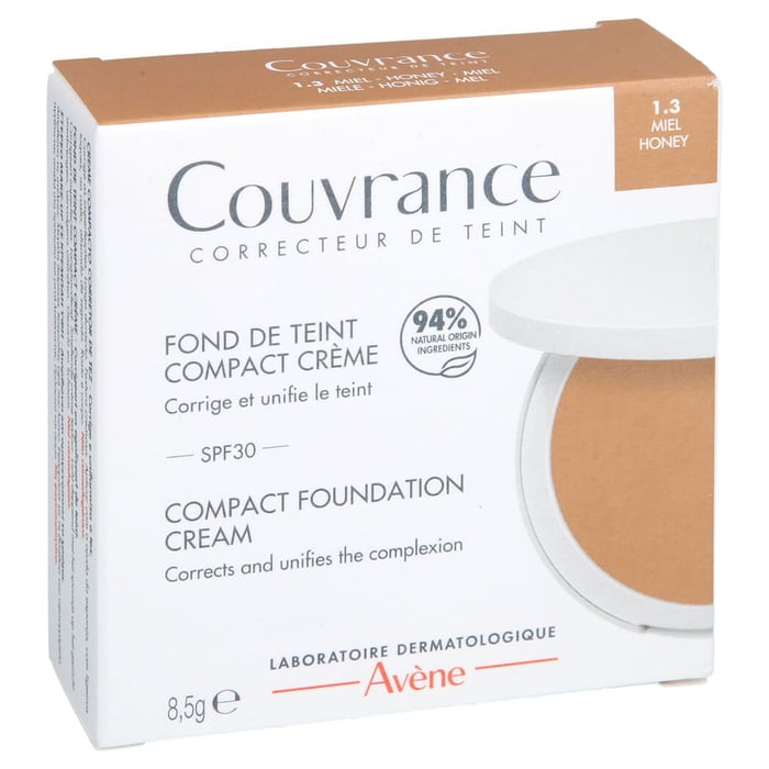 Avène Couvrance Kompakt Creme-Make-up honig 1.3