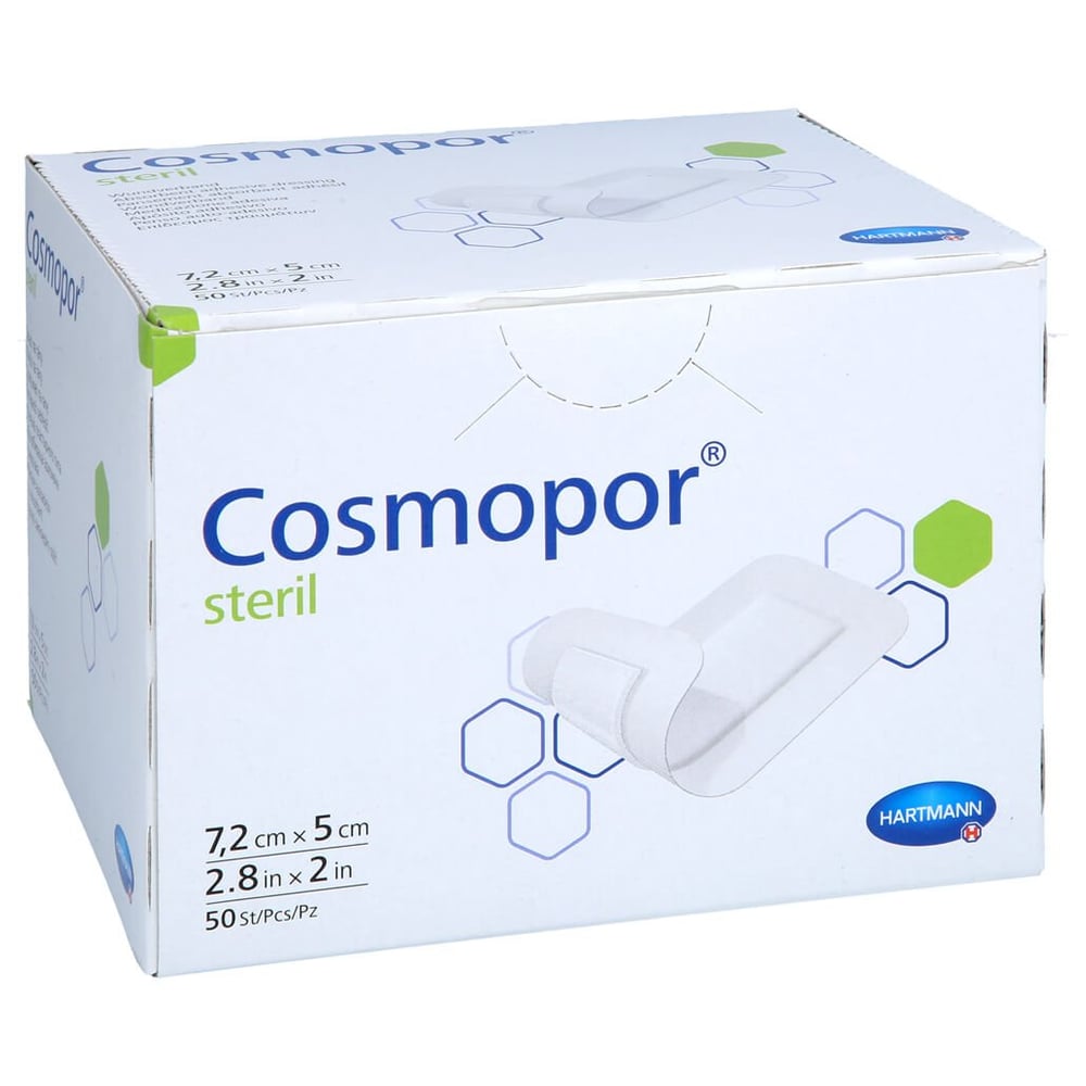 Cosmopor steril Wundverband 5x7,2 cm Adequapharm