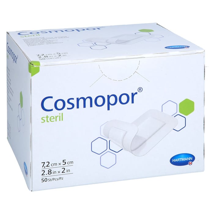 Cosmopor steril Wundverband 5x7,2 cm