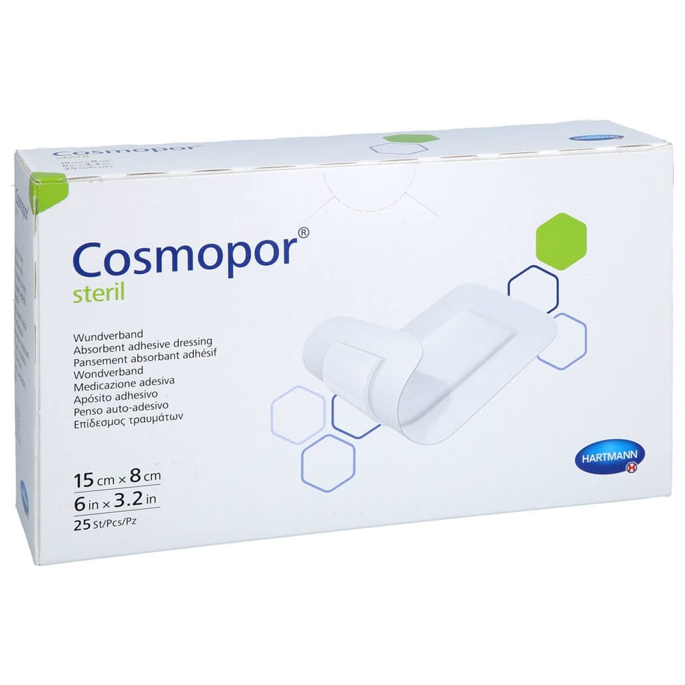 Cosmopor Steril 8x15cm Adequapharm