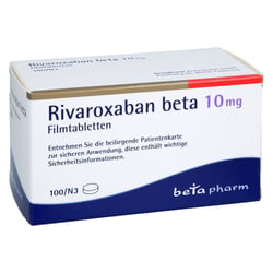 Rivaroxaban beta 10 mg