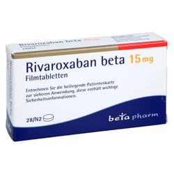 Rivaroxaban beta 15 mg