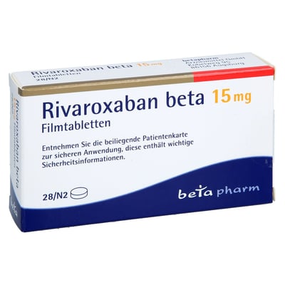 Rivaroxaban beta 15 mg