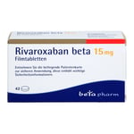 Rivaroxaban beta 15 mg Produktbild 2