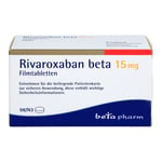 Rivaroxaban beta 15 mg Produktbild 2