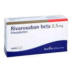 Rivaroxaban beta 2,5 mg Produktbild 1