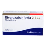 Rivaroxaban beta 2,5 mg Produktbild 2