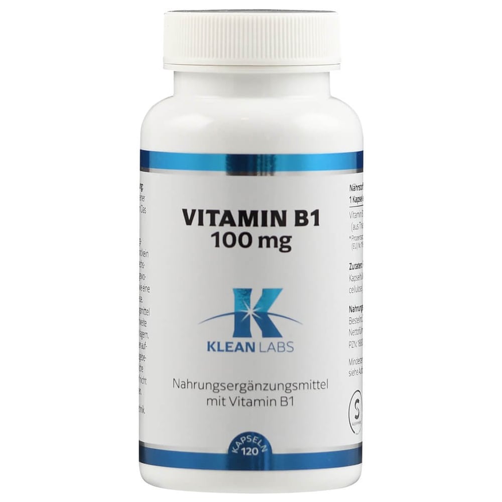 Vitamin B1 100 mg KLEAN LABS