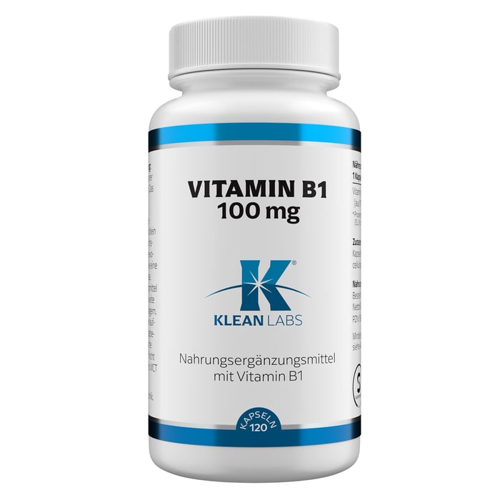Vitamin B1 100 mg KLEAN LABS