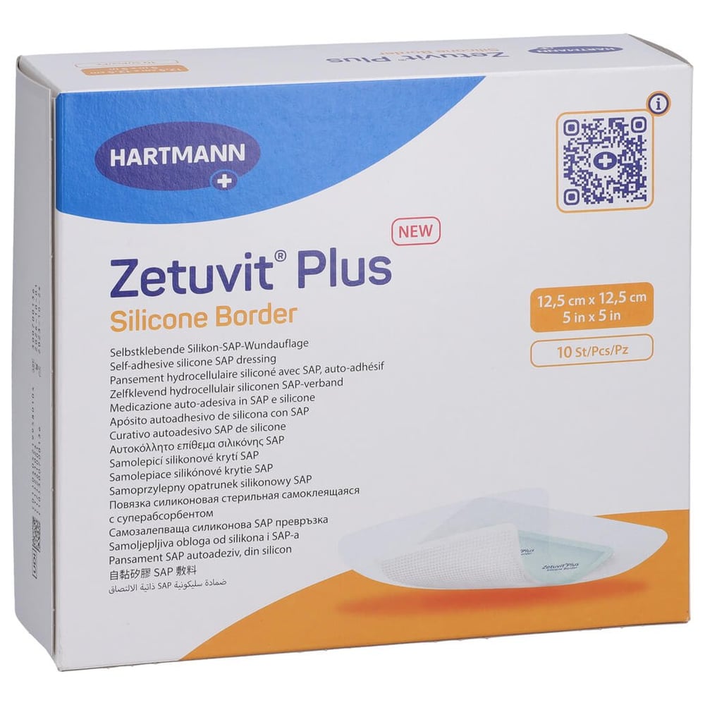 Zetuvit Pl Sil B 12.5x12.5