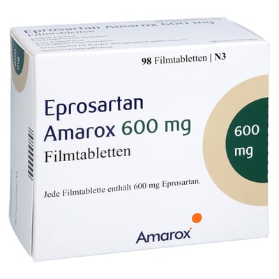 Eprosartan Amarox 600 mg