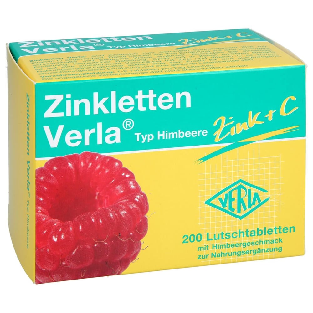 Zinkletten Verla Himbeere