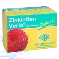 Zinkletten Verla Himbeere