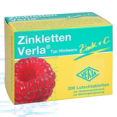 Zinkletten Verla Himbeere