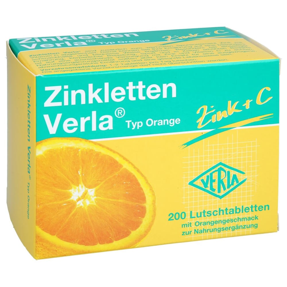 Zinkletten Verla Orange