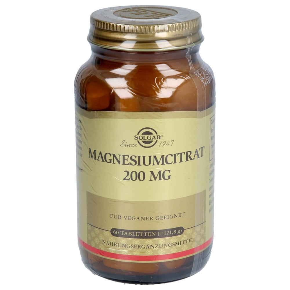 Solgar Magnesium Citrat 200 mg