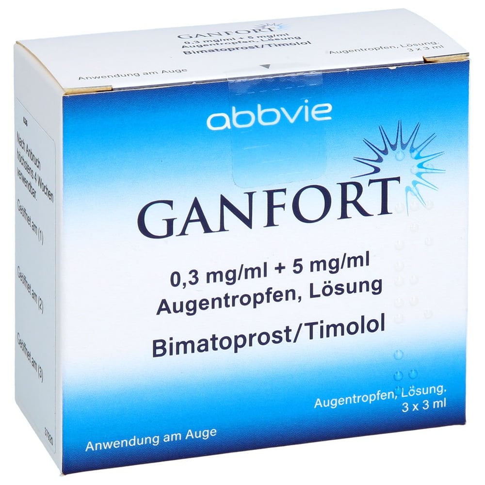 GANFORT 0,3 mg/ml + 5 mg/ml