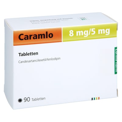 Caramlo 8 mg/5 mg
