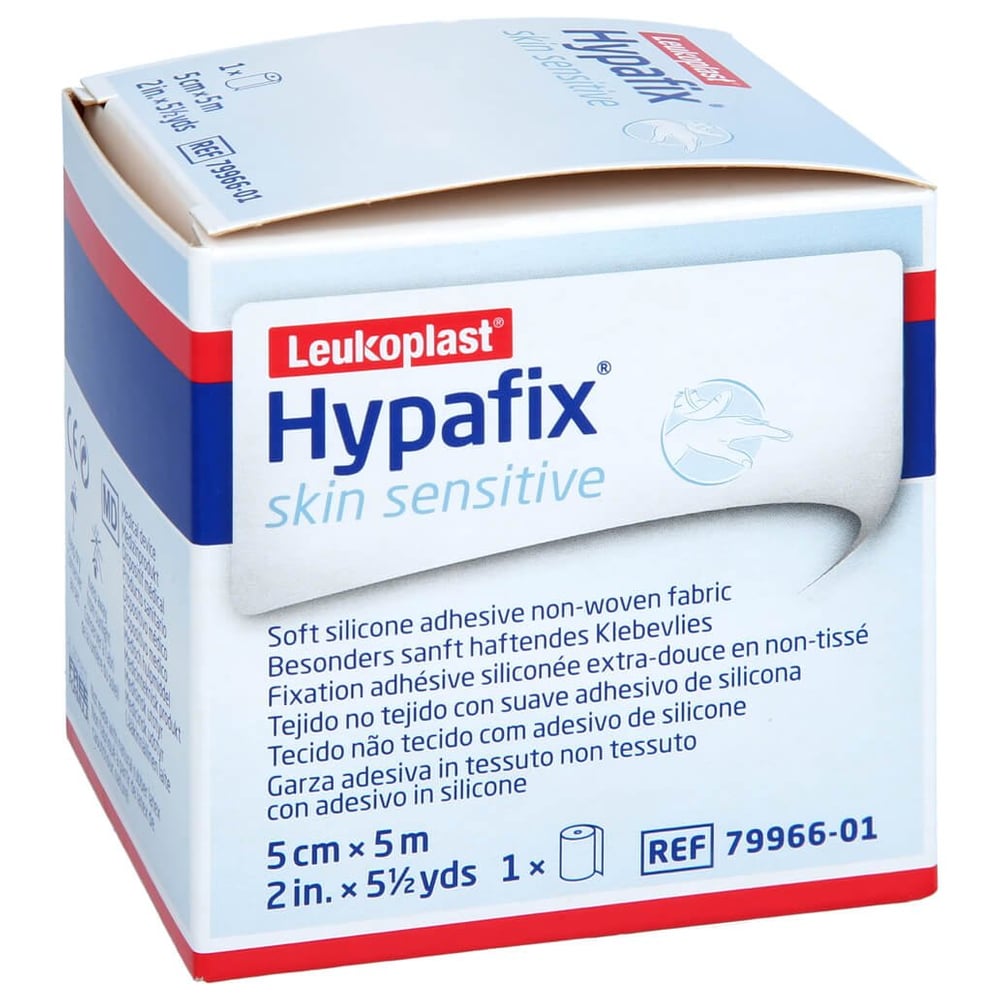Hypafix skin sensitive Klebevlies 5 cmx5 m