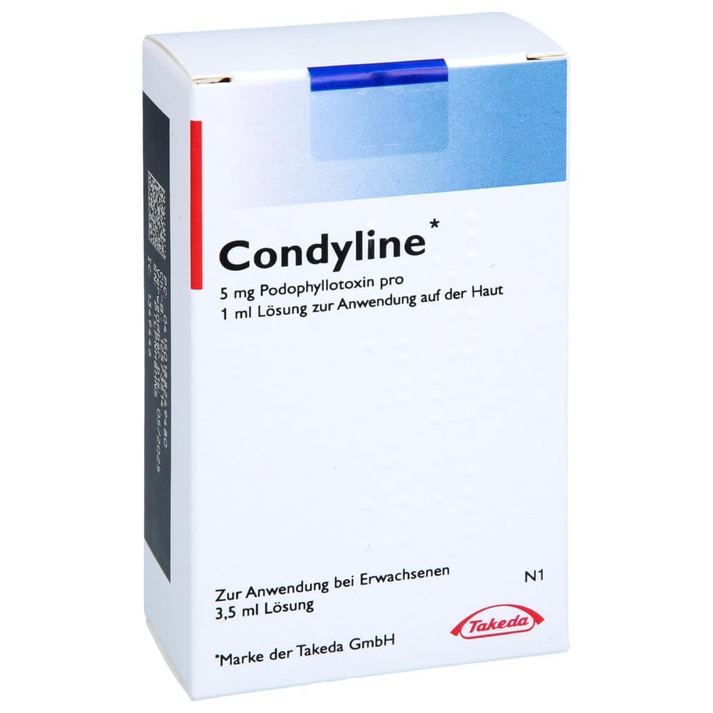 Condyline 5 mg/ml Lösung zur Anwendung auf der Haut