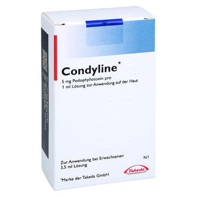 Condyline 5 mg/ml Lösung zur Anwendung auf der Haut
