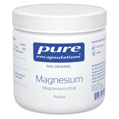 Pure Encapsulations Magnesium Magn.Citrat Pulver