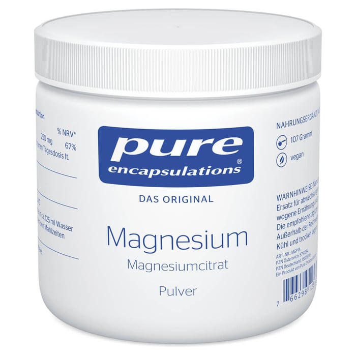 Pure Encapsulations Magnesium Magn.Citrat Pulver