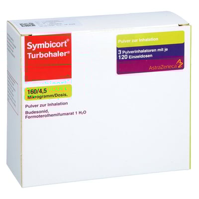 Symbicort Turbohaler 160/4,5 Mikrogramm/Dosis