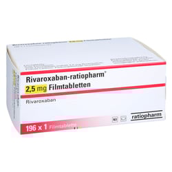 Rivaroxaban-ratiopharm 2,5 mg