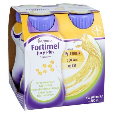 Fortimel Jucy Plus Birne Holunder Produktbild 1
