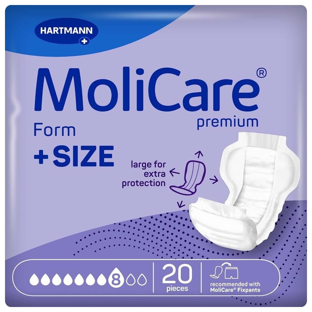 Molicare Pr Form +size 8tr